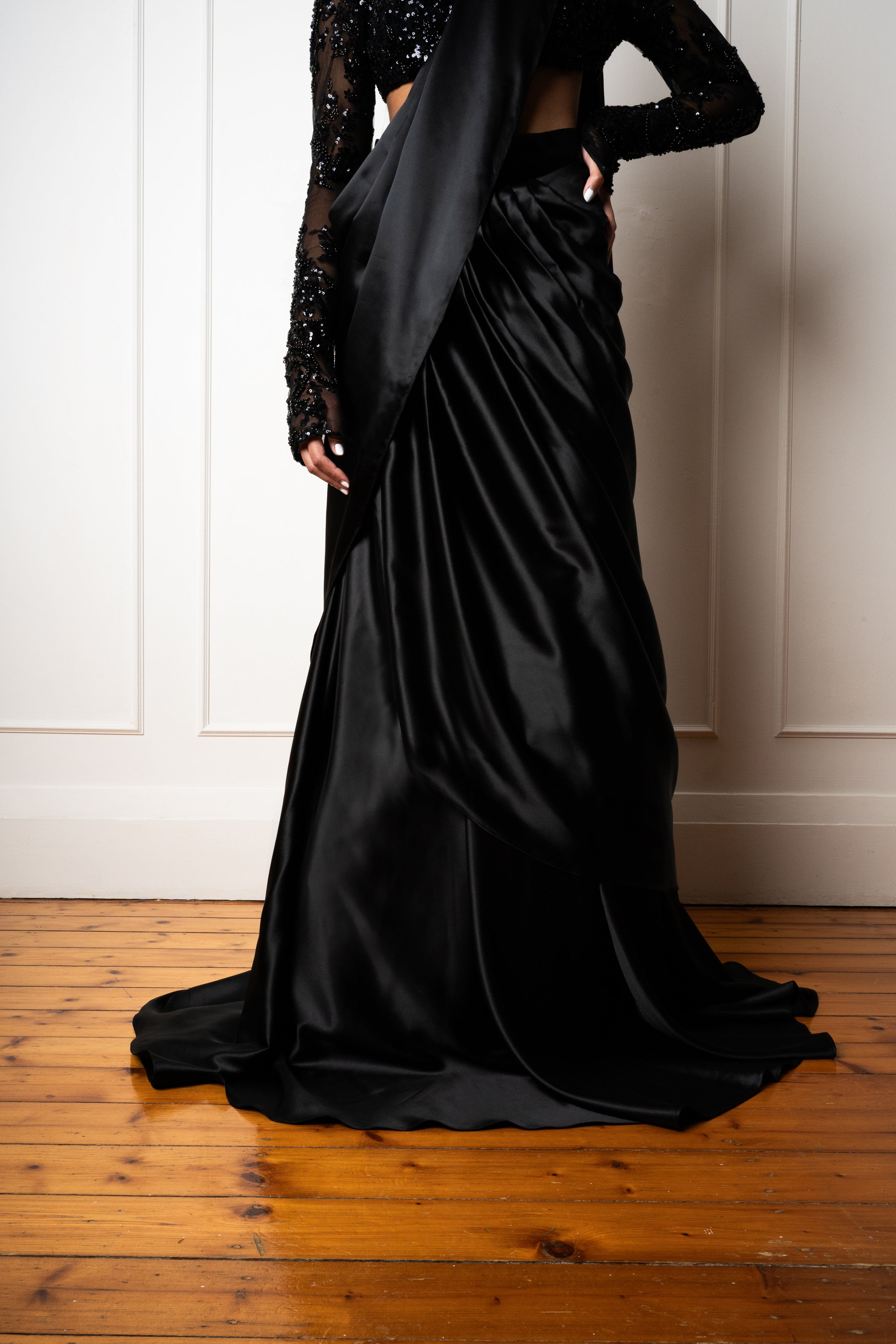 Pre-Pleated Fusion Skirt